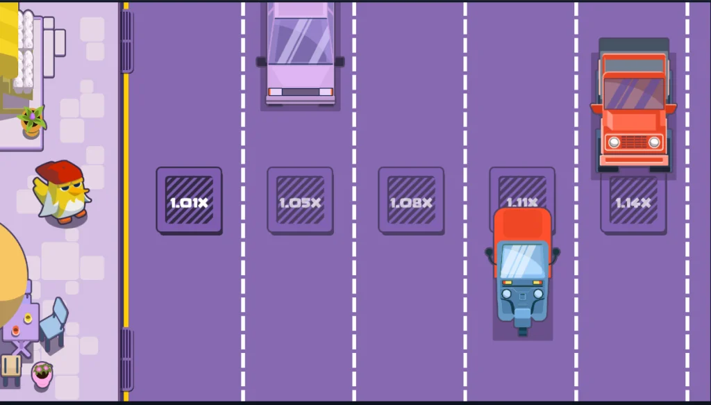 Chicken Cross gambling spiel